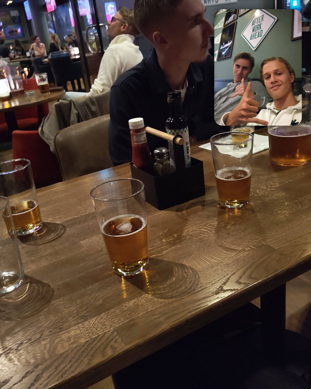Check-in på O'Learys