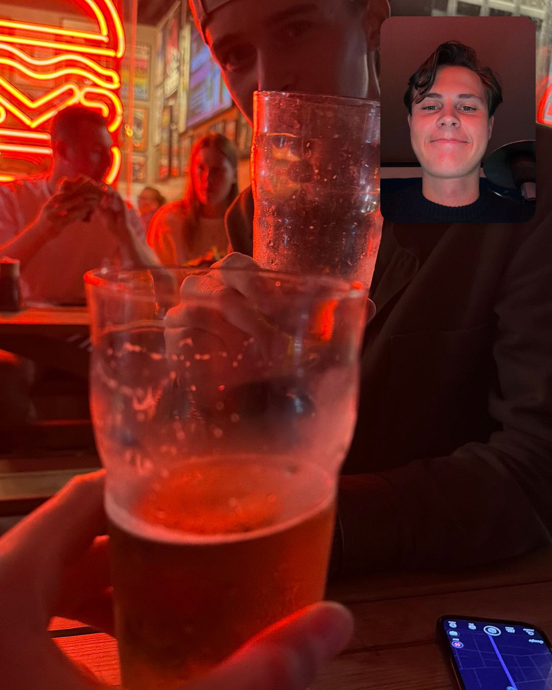 Check-in på Andys Burgers